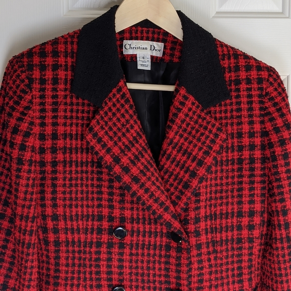 Christian Dior Tweed Blazer - Picture 2 of 7